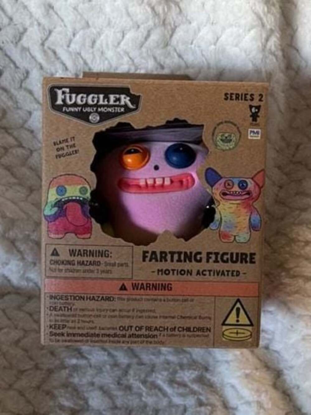 Fuggler Funny Monster Series 2 Motion-Activated Farting Figure